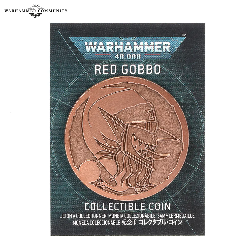 Red Gobbo collectable coin