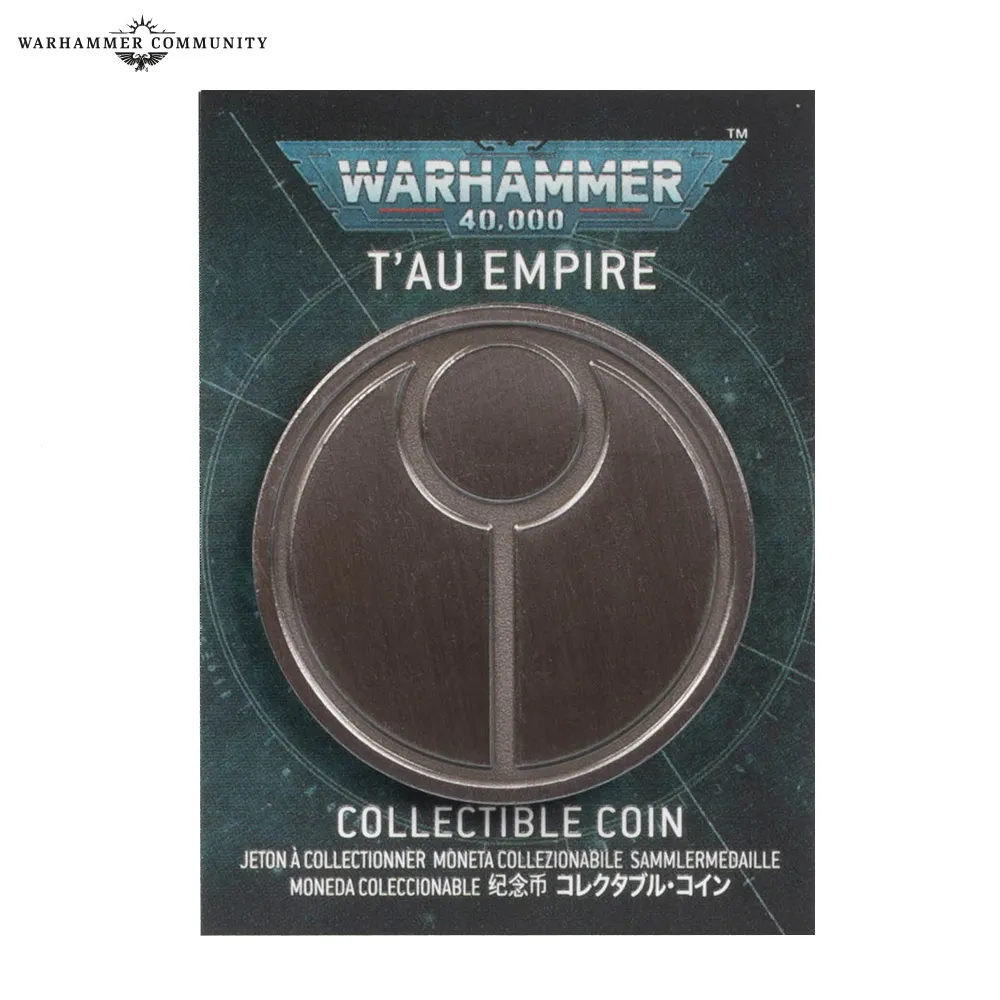 T'au Empire collectable coin