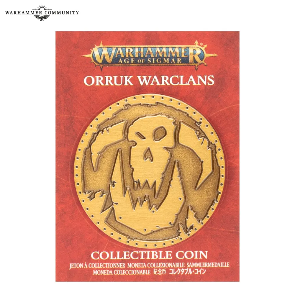 Orruk Warclans collectable coin