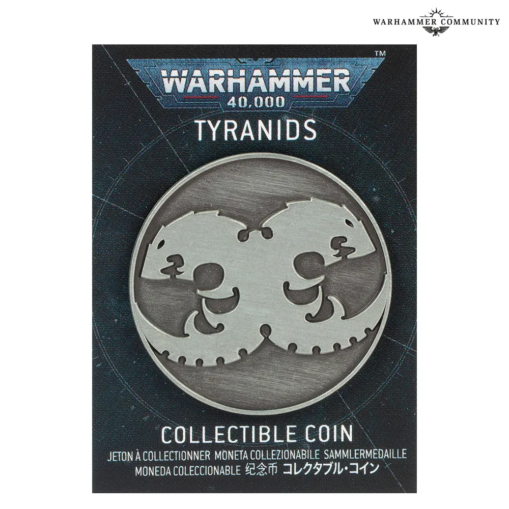 Tyranids collectable coin