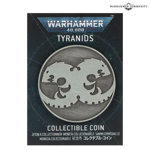 Tyranids collectable coin
