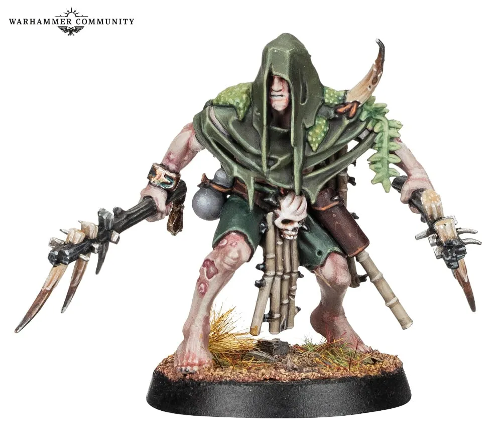 Mirefolk Outcast miniature