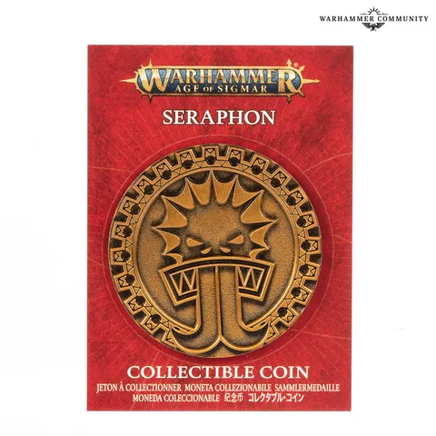 Seraphon collectable coin