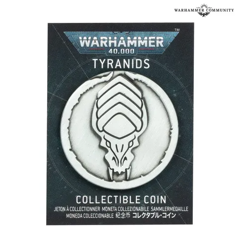 Tyranids collectable coin