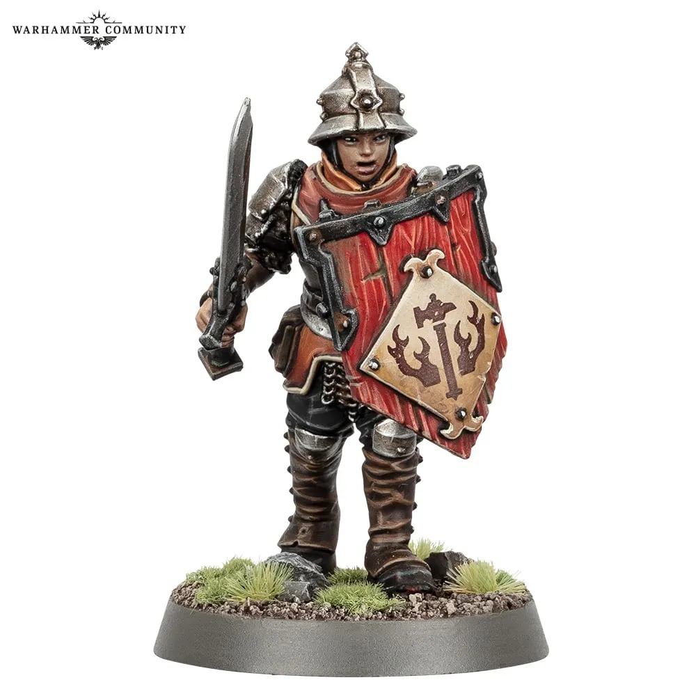 Freeguild Steelhelm miniature