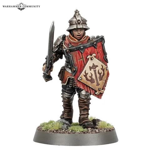 Freeguild Steelhelm miniature