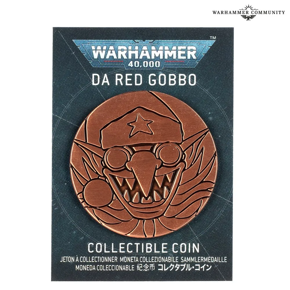 Da Red Gobbo collectable coin