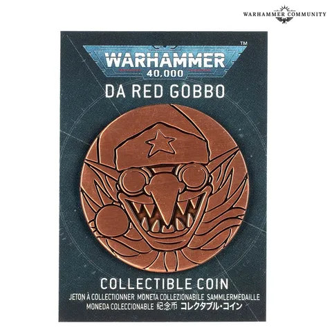 Da Red Gobbo collectable coin