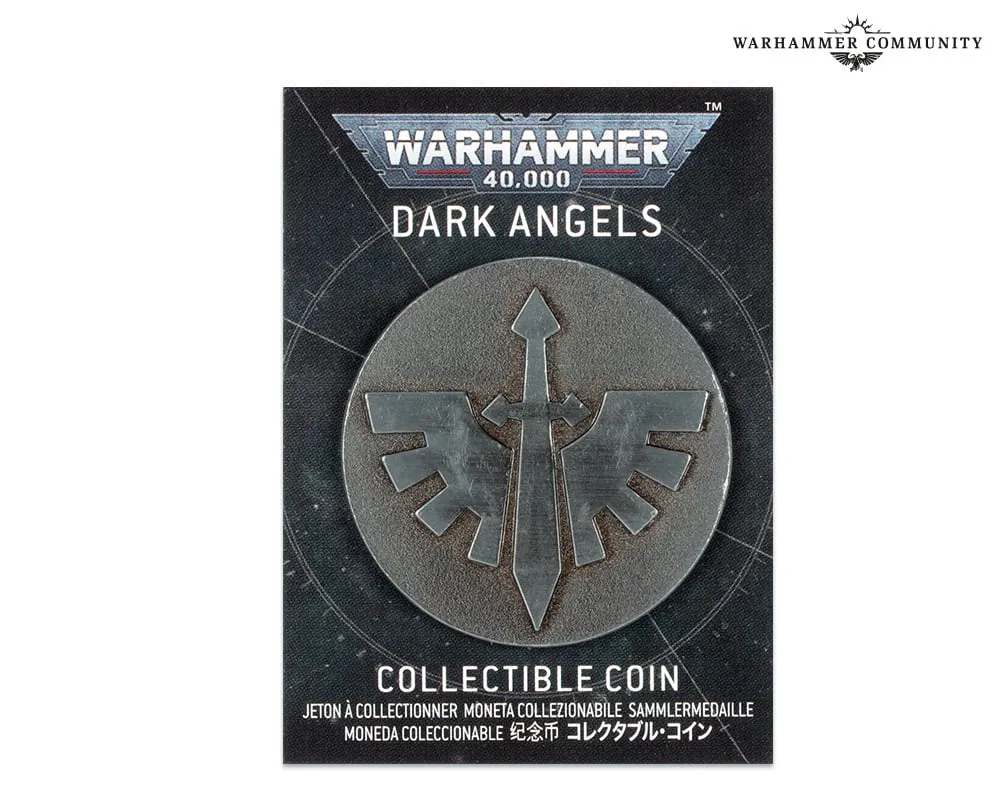 Dark Angels collectable coin