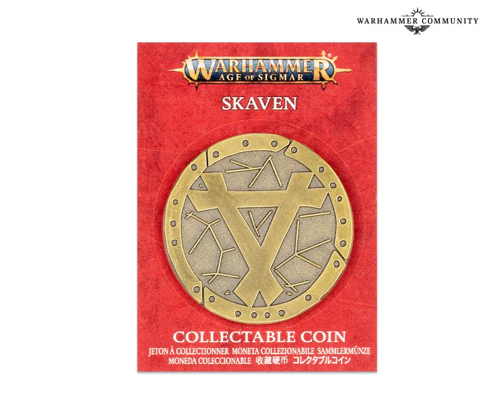 Skaven collectable coin