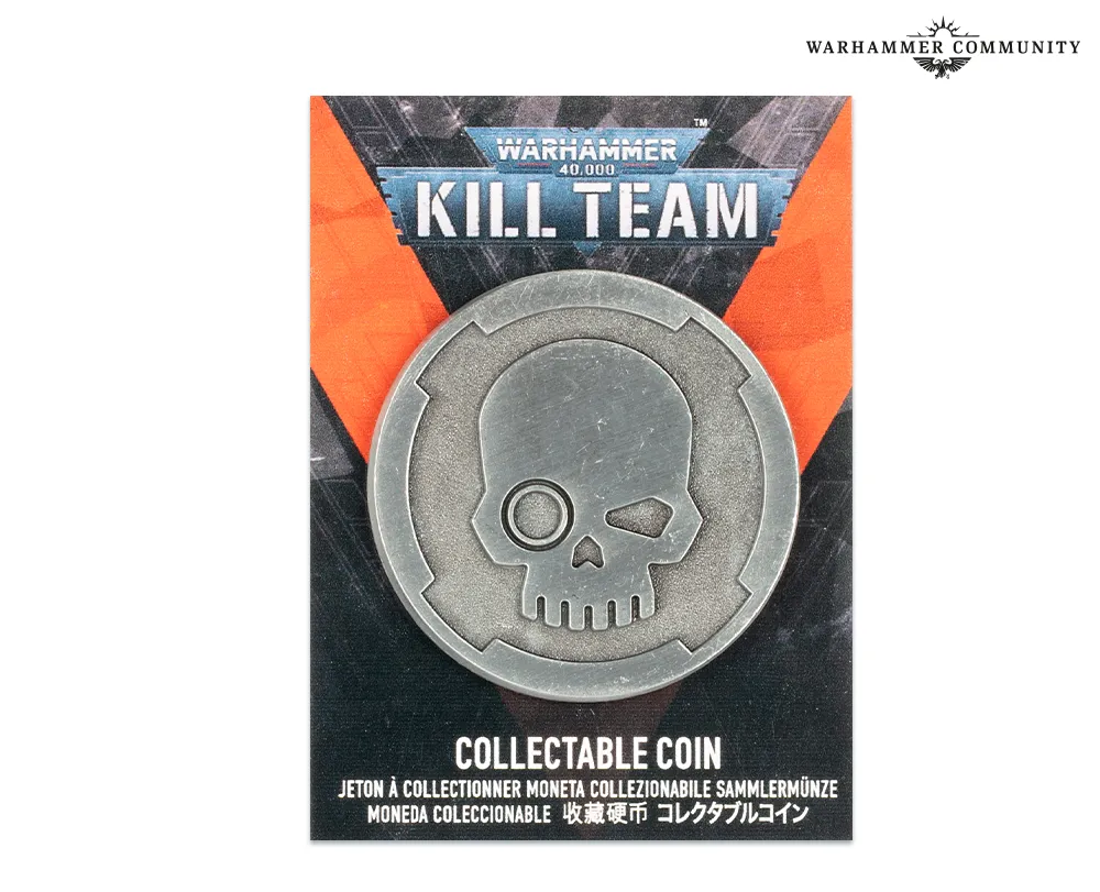Kill Team collectable coin