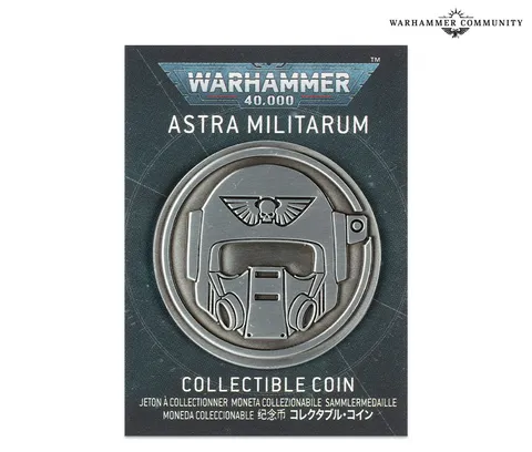 Astra Militarum collectable coin