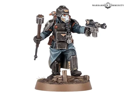 Death Korps of Krieg Combat Engineer miniature