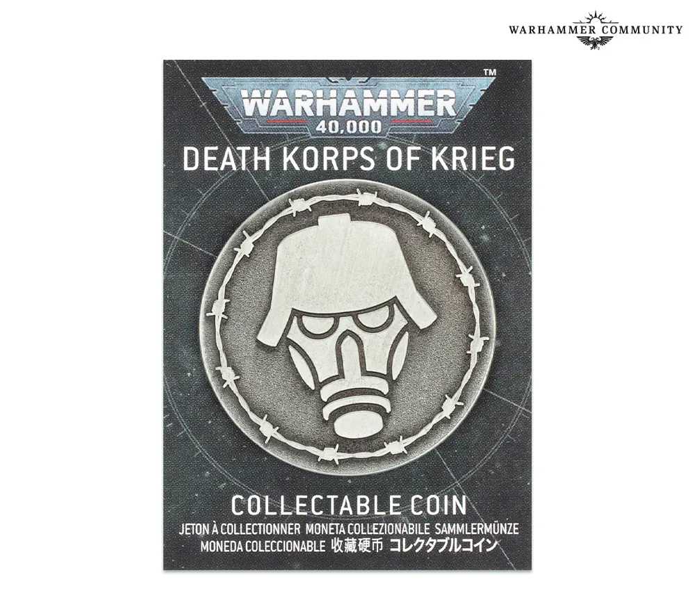 Death Korps of Krieg collectable coin