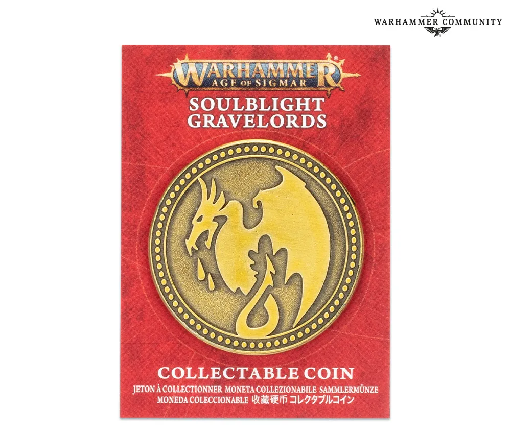 Soulblight Gravelords collectable coin