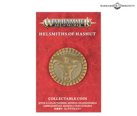Helsmiths of Hashut collectable coin