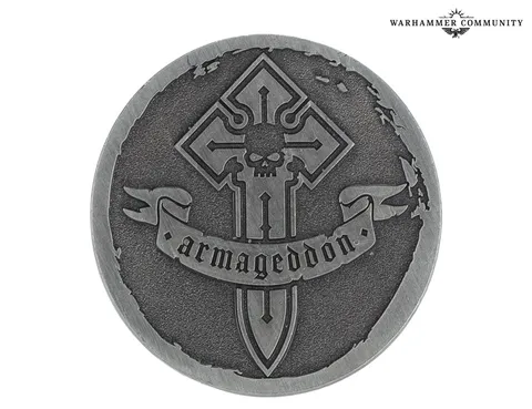 Armageddon Campaign Badge collectable coin