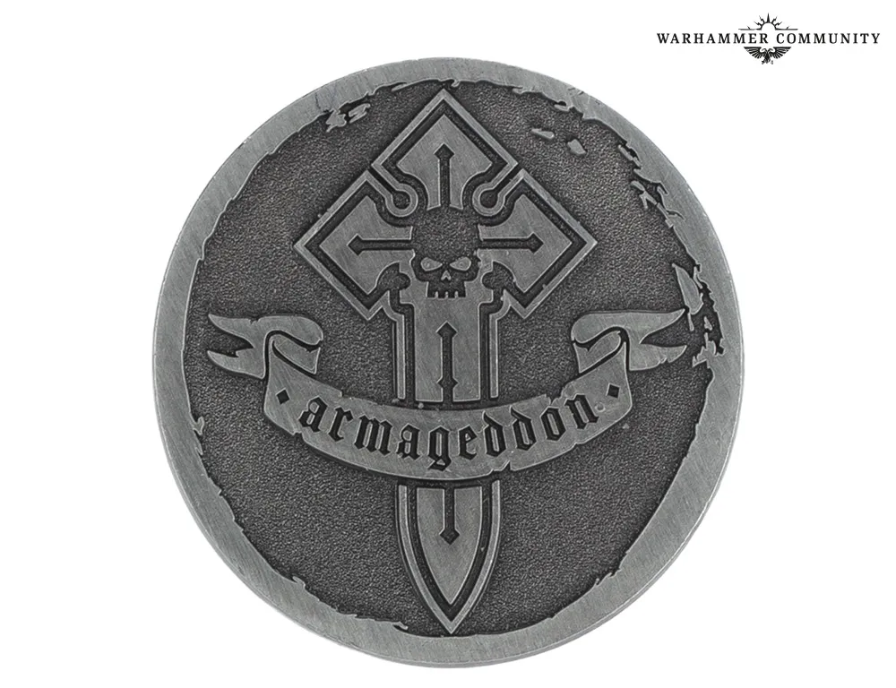 Armageddon Campaign Badge collectable coin