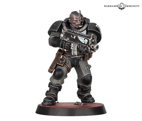 Space Marine Scout miniature