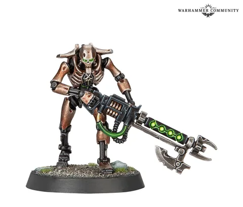 Necron Warrior miniature