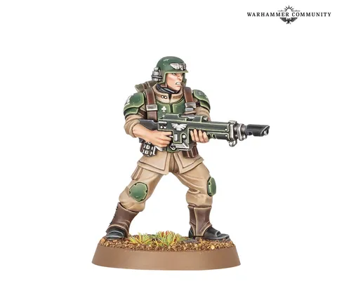 Cadian Shock Trooper miniature