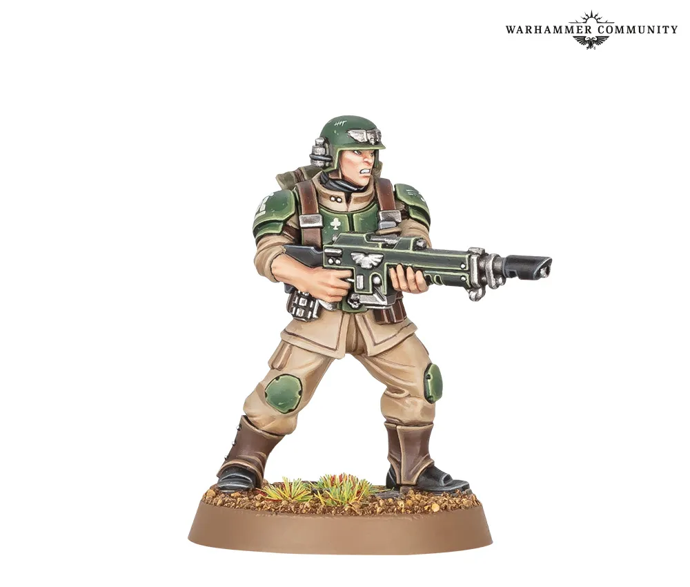 Cadian Shock Trooper miniature
