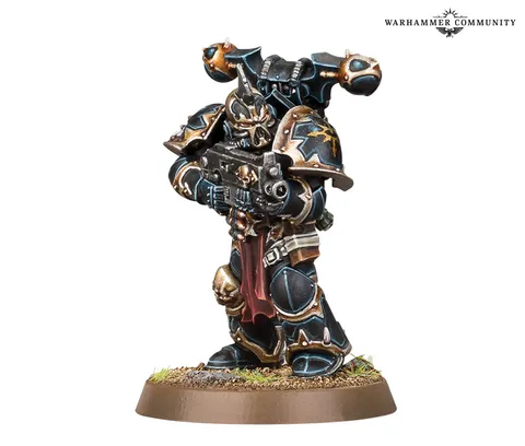 Chaos Space Marine Legionary miniature